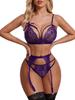 Sexy Hot Lingerie Outfit Women Erotic Naughty G-string Garter Set Exotic Underwear Porno Transparent Lingerie Open Anal Babydoll