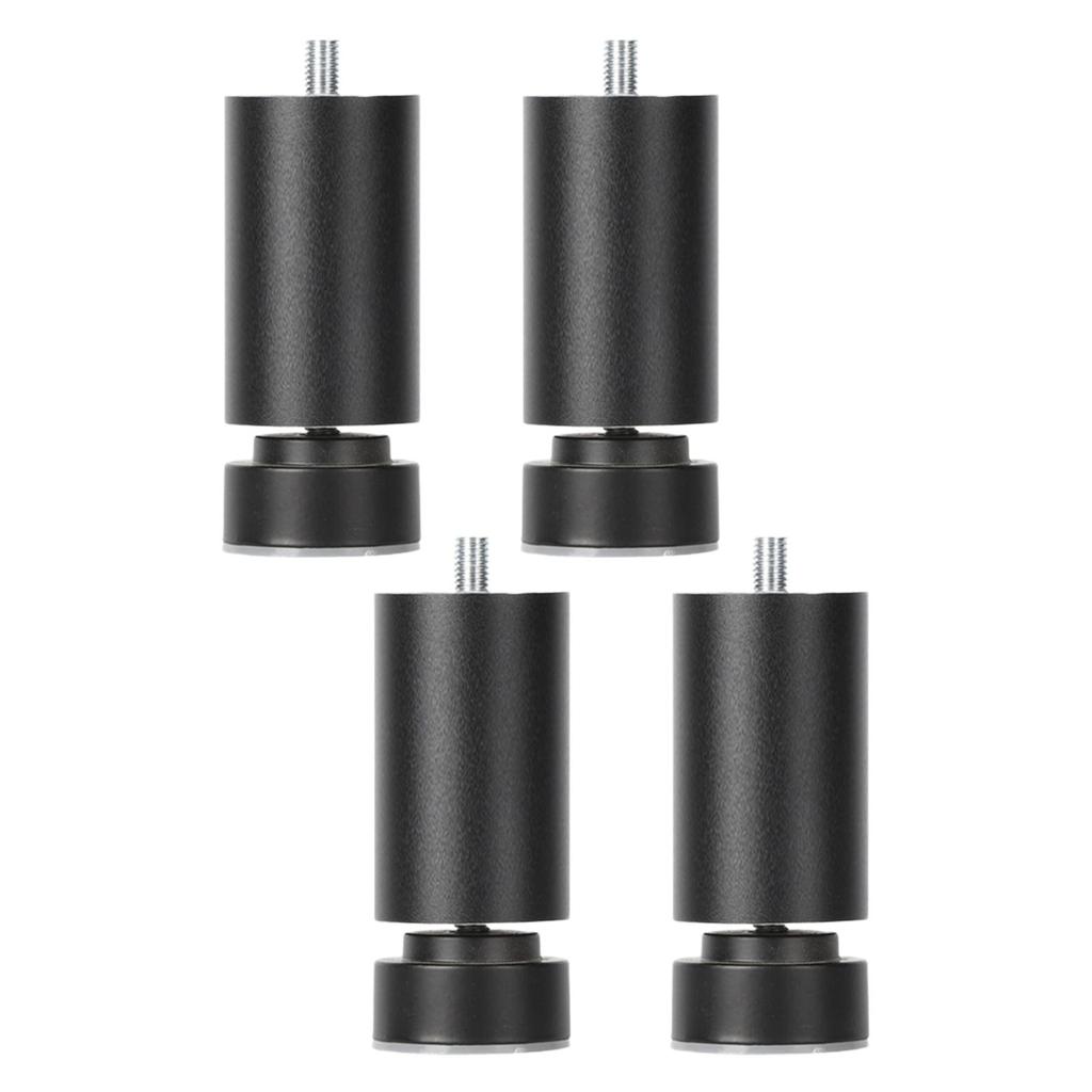4x Sofa Legs Alloy Adjustable Heavy Duty Table Feet M10 Metal Furniture Legs for Bathroom Dining Table Wardrobes Couch Sofas