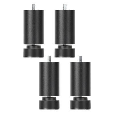 4x Sofa Legs Alloy Adjustable Heavy Duty Table Feet M10 Metal Furniture Legs for Bathroom Dining Table Wardrobes Couch Sofas