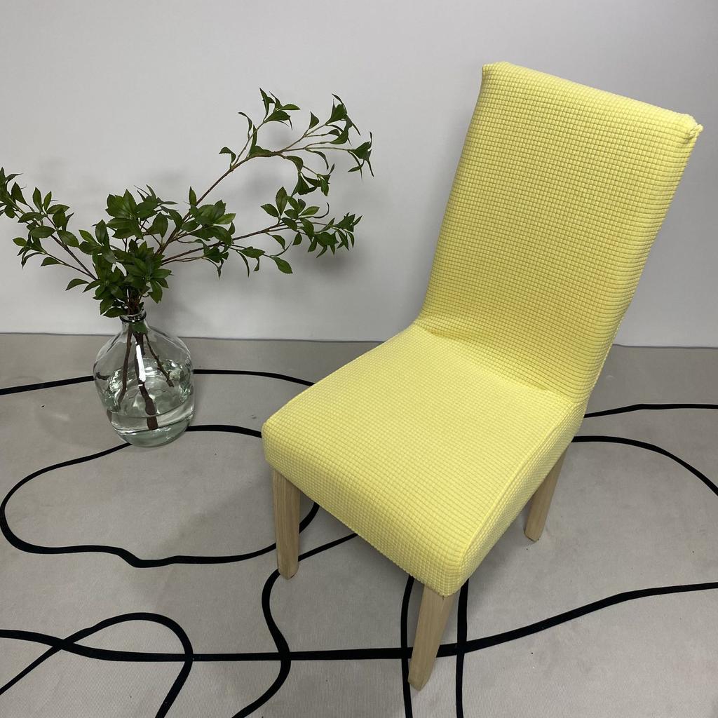 Corn Grid Thickened And Enlarged Fleece Grid Fleece Chair Cover Table And Chair Elastic Restaurant Chair Universal In All Seasons