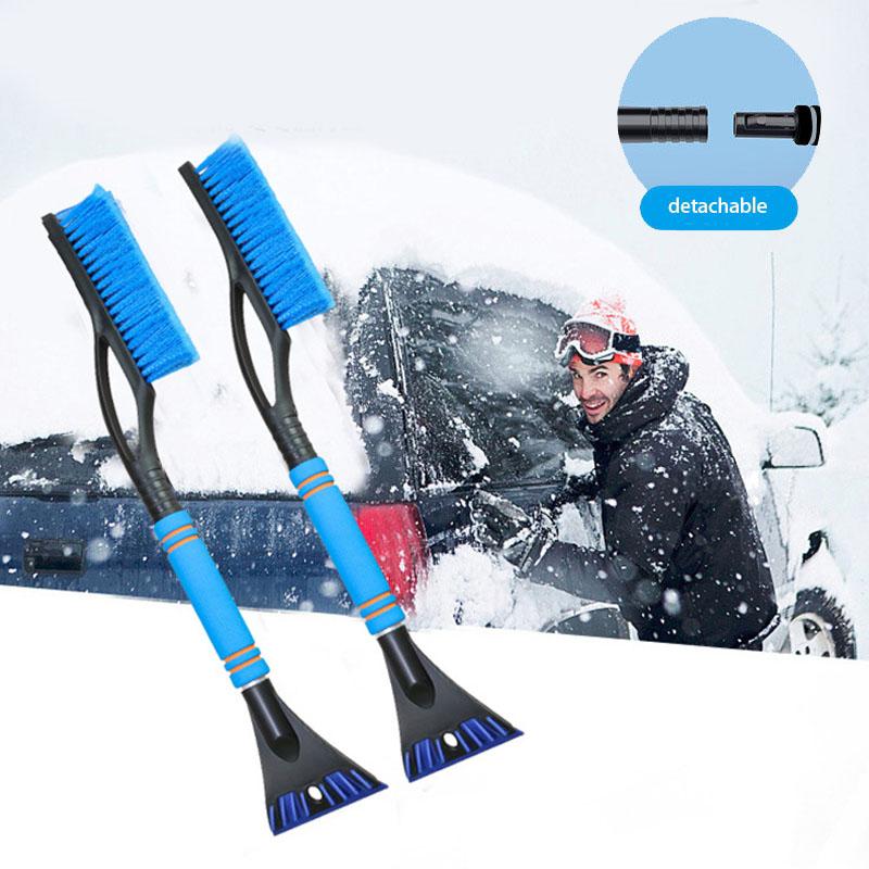 Winter3 In 1 Multifunctional Detachable Car Snow Shovel, Vehicle Scraper Ice Removal Winer Car Windshield Cleaning Scraping Tool