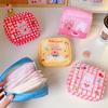 1Pcs Waterproof Sanitary Pads Pouch Tampon Napkin Storage Bag Coin Purse Bag Travel Makeup Lipstick Kawaii Data Cables Organizer