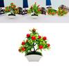 Fruit Tree Desktop Decor With Silk Material For Office And Photography Displays