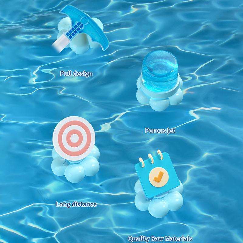 

Fireworks Spray Toy Pull-Back Water Gun Outdoor Splash Games For Party Pool Lawn Activities Kid Summer Interactive Beach Gift F