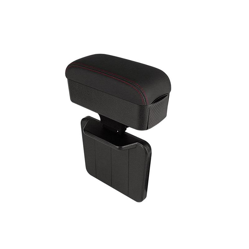 1PC Car Armrest Box Elbow Support Auto Cup Holder Car Storage Box Adjustable Car Seat Gap Organizer Arm Rest Box Armrest Cushion