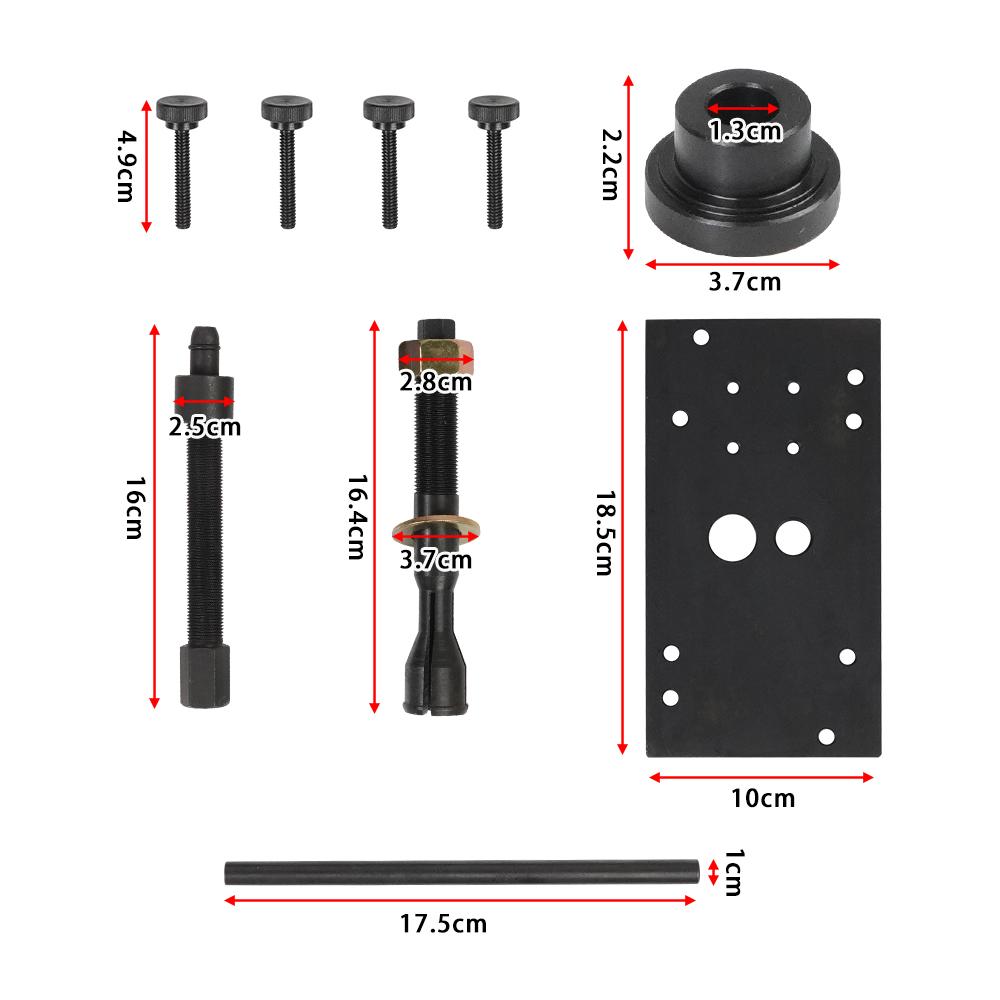 5086 Camshaft Bearing Remover & Installer Tool Black For Harley Davidson Milwaukee Eight Engine (M8) 2007-2024