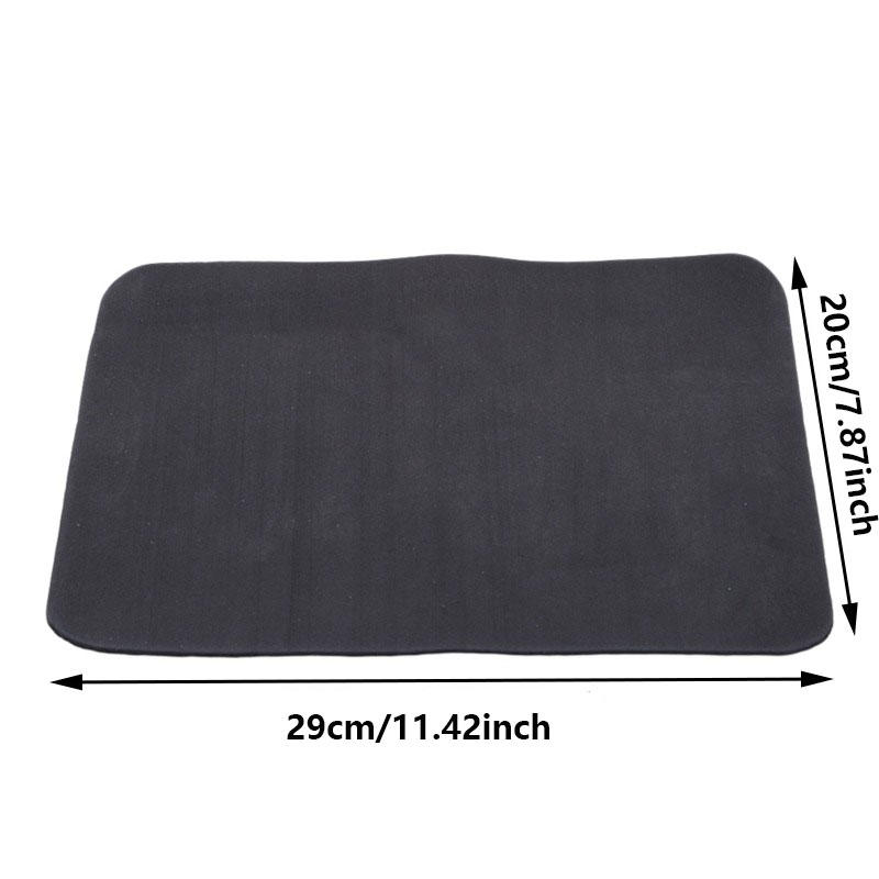 Creative Black Professional Card Deck Mat Magic Tricks Poker & Coin Prop Close Up Tools