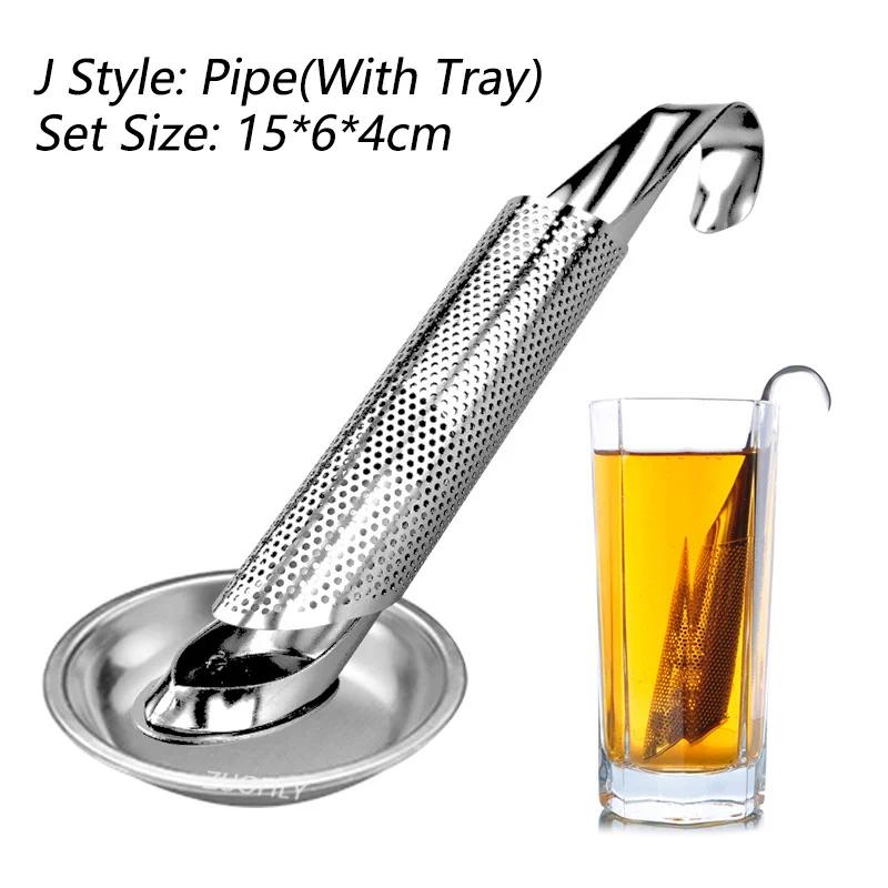 New Stainless Steel Tea Infuser Teapot/Heart/Bird/Frog/Tree/Star Shaped Mesh Strainer Coffee Herb Spice Diffuser With Dish Tray
