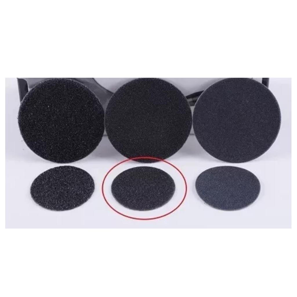 25mm Electric Nail Trimmer Head with 100Pcs Nail File Pads for Manicure Polishing Dead Skin Removal