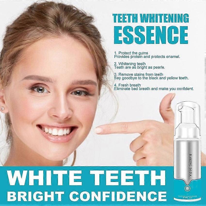 Baking Soda Teeth Whitening Mousse 1-3pcs Deep Cleaning Foam Fresh Toothpaste