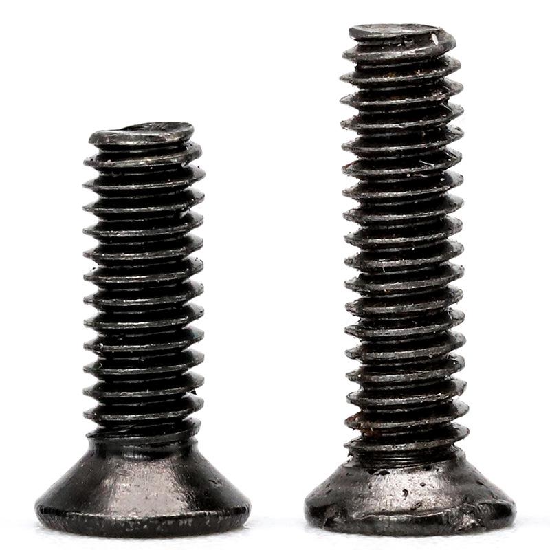 KM Black Cross Recessed Countersunk Flat Head Screw Set for Computer & Notebook Assembly