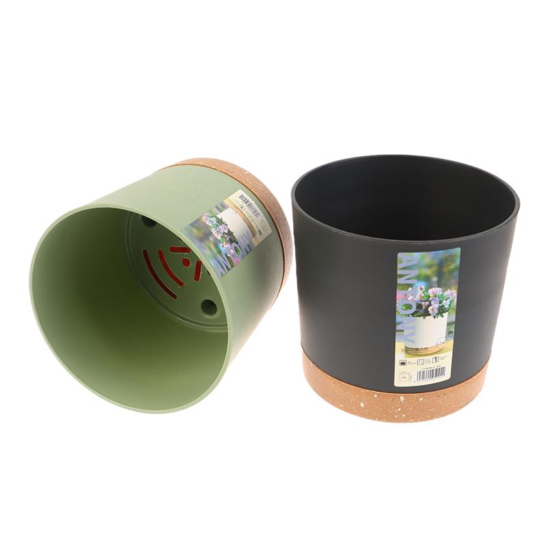 Sukkulenten Pflanztopf Rund Doppelschichtig Grün Pflanze Blumentopf Sukkulenten Kleiner Blumentopf Für Kaktus Mit Abzugsloch Töpfe