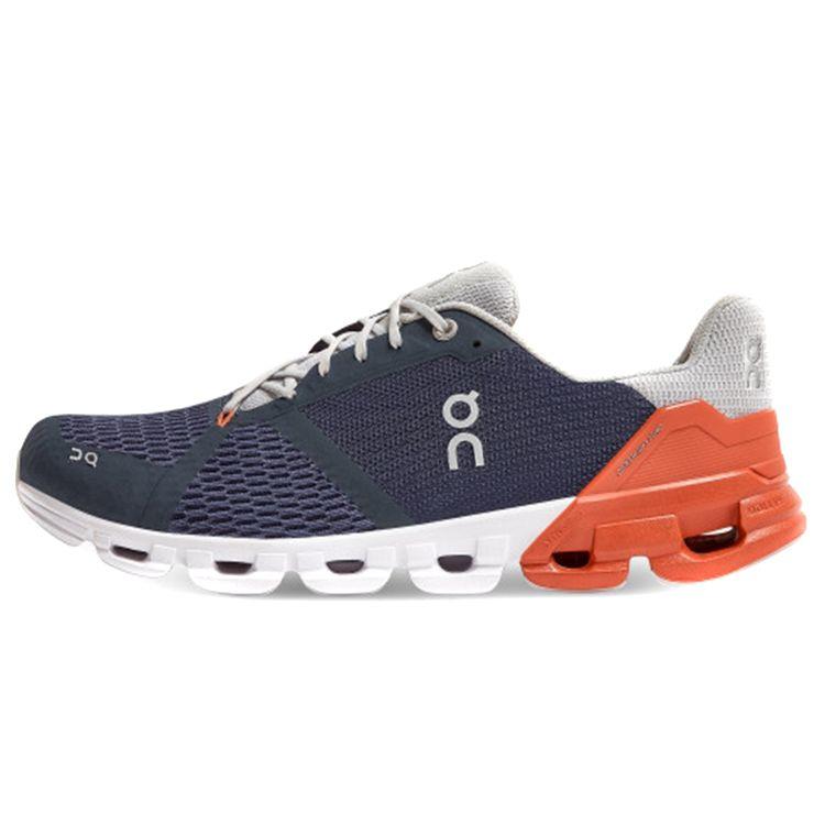 On Cloudflyer Comfortable Versatile Fabric N-Slip Wear-Resistant Low-Top Casual Running Shoes Men Sneaker Black Red 21.99567