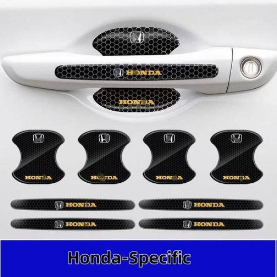 8 шт. Невидимый защитный стикер на ручку двери автомобиля от царапин для Honda