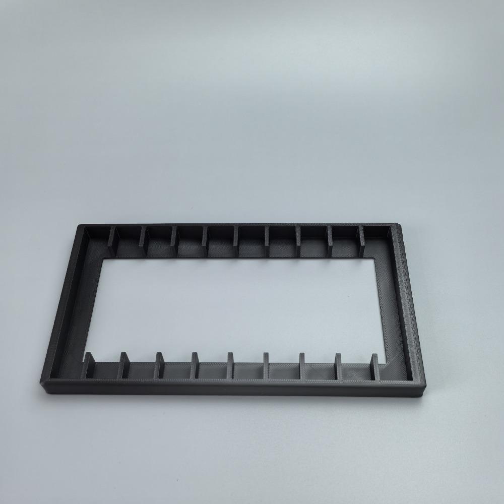 8/10 Slots Magnetic Tape Holder Large Capacity Plastic Card Display Stand Multi-functional Cassette Tape Holder Box