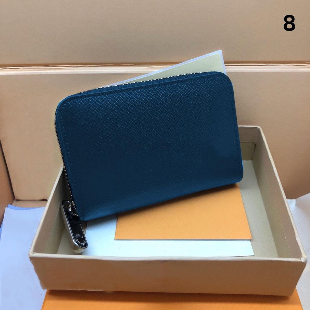 New Classic Luxury Designer Women's Wallet Leather Women's Zipper Wallet Women's Fashion Zero Wallet