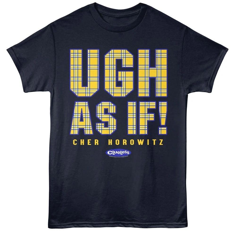 Clueless - Ugh As If - American Classics - Navy  Short Sleeve Children s T-shirt 110