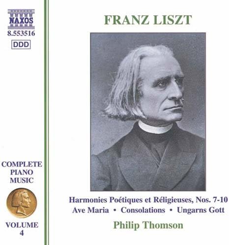 

CD THOMSON LIST Liszt Complete Piano Works 4 Poet 8553516 2013 Japan ObiClassical Used