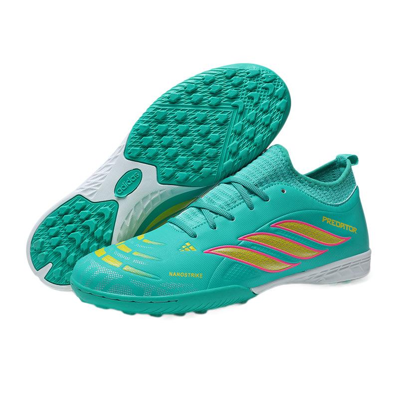 Youth Football Shoes Non-Slip And Wear-Resistant Tf Broken Nails Men'S Football Shoes Artificial Grass Competition Professional Adult Football Shoes