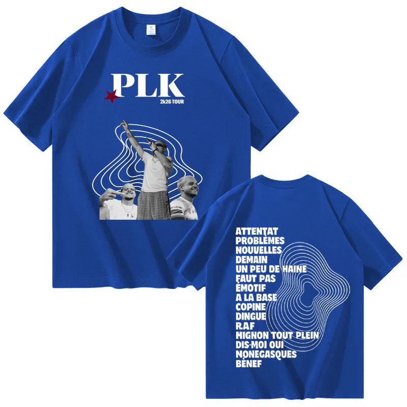 Rapper PLK 2026 Graphic Tshirt Men Women Clothes Fashion Pop Music Tshirts Casual Cotton Cozy Short Sleeves T Shirts Streetwear