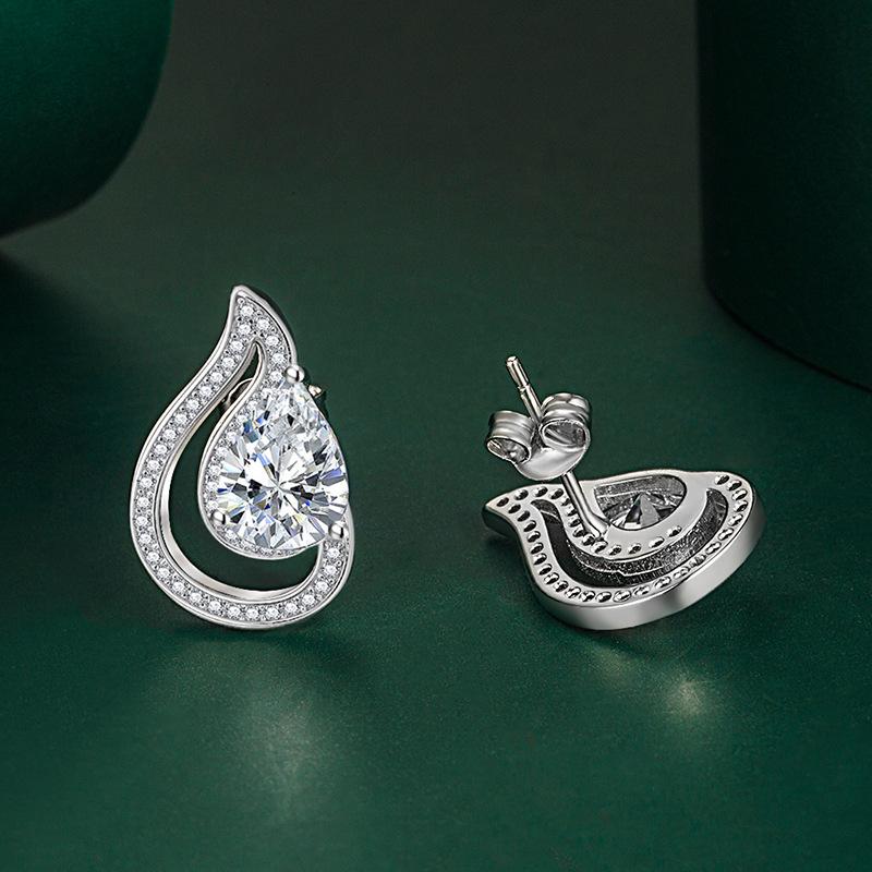 BELLA BOX Elegant Drop Earrings Lady Luxury Wedding Engagement Jewelry Gifts