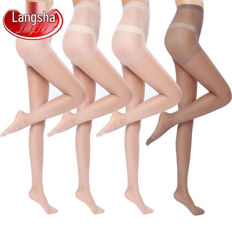 LANSWE Damen Ultra-Dünne Formende Strumpfhose (6 Pack)