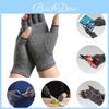 Reliable Compression Gloves For Cycling Warm And Non-slip Half-finger Winter Fitness