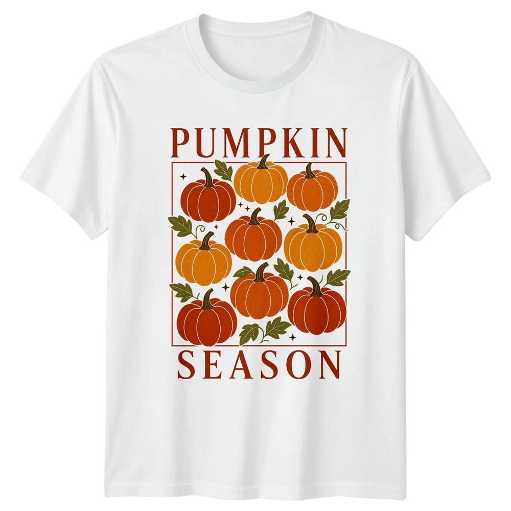 Pumpkin Season TShirt Thanksgiving Autumn Gift For Him And Her