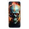 Funda de Teléfono Calavera en Llamas Para Sony Xperia 1 VIII 10 VII 5 VI V IV III II XZ5 XZ4 XZ3 XZ2 XA1 XA2 Ultra L3 3 4 6 7 8 Cubierta Trasera