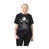 The Nightmare Before Christmas Unisex Adult Coffin Short-Sleeved T-Shirt