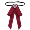 Vintage Style Bow Tie Brooch Collar Flower Ladies Jewelry Vintage Bow Tie  British Girls