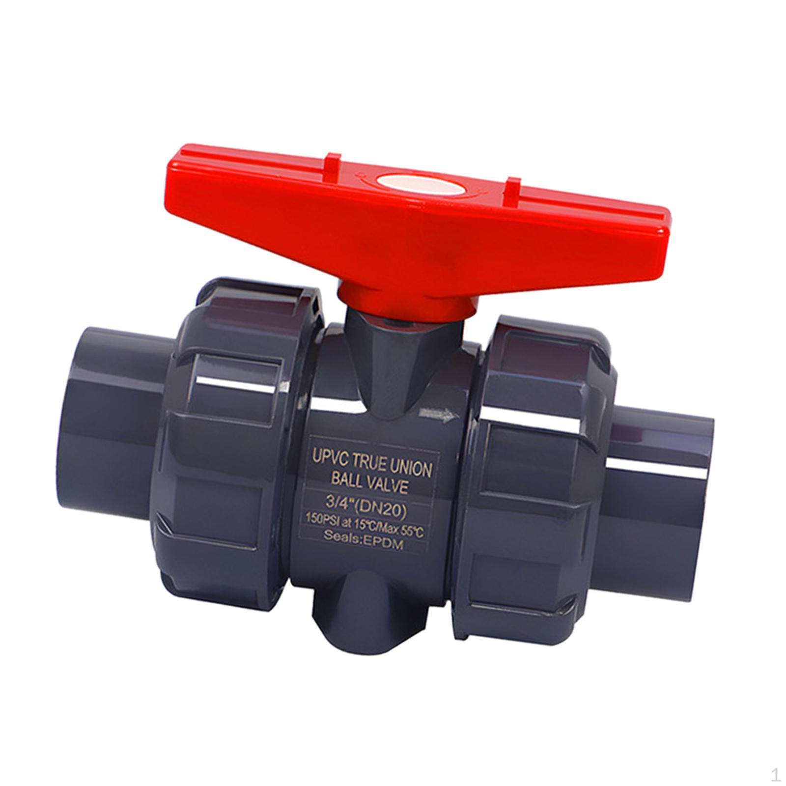 

True Union Full Ball Valve with Port Lightweight 3/4 inch (dn20) Rain Barrel Spigot Water