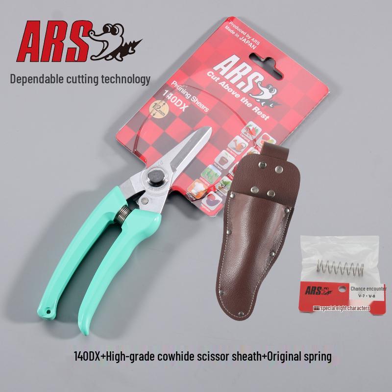 Japan 140DX Floral & Gardening Scissors: Imported Pruning Shears for Flowers, Fruits & Trees