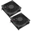 2 Peças Ventoinha para Gabinete de Computador Ultra Silenciosa Ventoinha de Resfriamento Silenciosa 5V USB Ventoinha Cooler para PC Ventoinhas de Gabinete