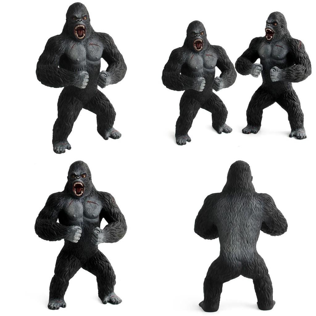 Figura de Ação Gorila Incrível do Crânio do King Kong Ilha de Ação Brinquedo de PVC Para Brincadeiras Imaginativas