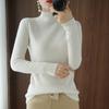 Frühling Stricken Pullover Pullover Frauen Langarm Tops Rollkragen Strick Pullover Chic Frauen Kleidung Weibliche Candy Bottom Shirt