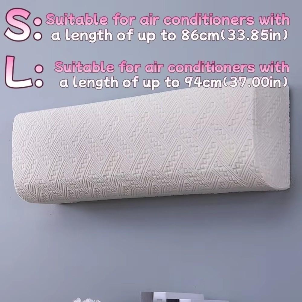 All-Inclusive Air Conditioner Dust Cover Solid Color Protective Cover  Home Decor