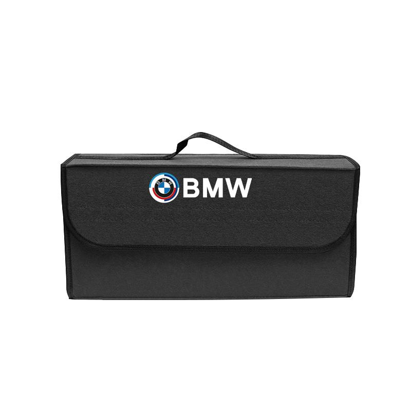 Car Storage Box Organizing Bag Trunk Tools Case Auto Keychain Accessories For BMW X1 X2 X3 X5 X4 X6 X7 iX3 F20 F10 F07 E70 E46 E FH6