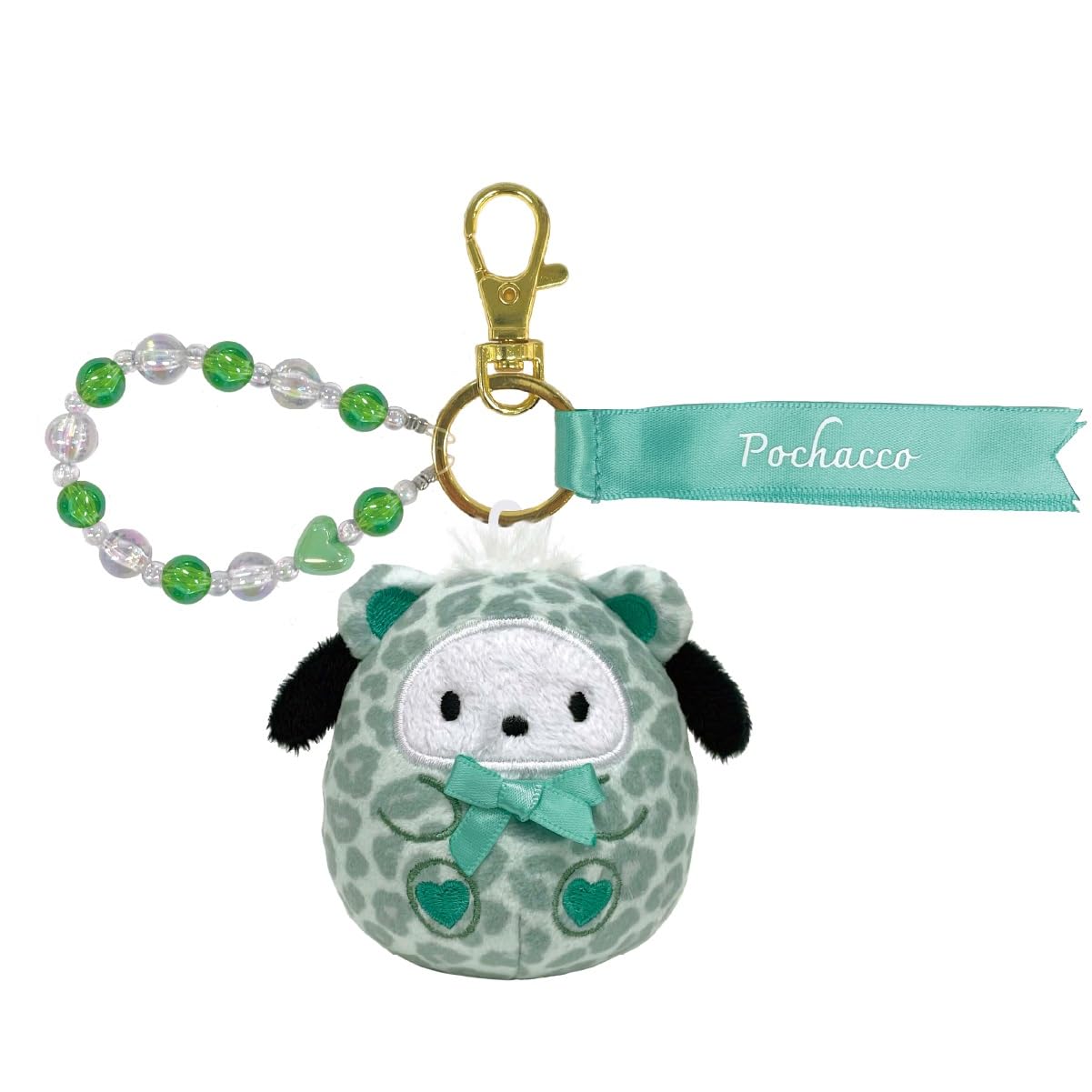 eyeup Sanrio Characters Plush Toy Keychain Tumbler (07_Pochacco)