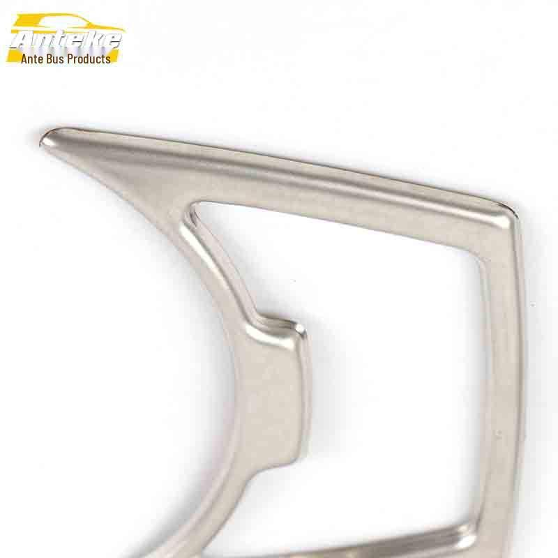 Everest Stainless Steel Headlight Switch Decorative Patch for Bright Ring Control