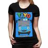 Tayo The Little Bus TShirt for Women Crew Neck Streetwear T Shirts Womens Tees Short Summer Clothes Tops
