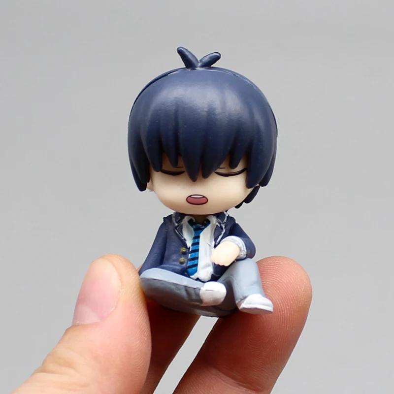 BLUE LOCK Action Figures Isagi Yoichi Bachira Meguru Anime Figure Q Version Figurine PVC Collectible Model Kids Doll Toys Gifts