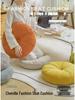 Thickened Chenille Round Tatami Seat Cushion for Living Room & Balcony