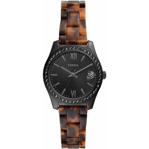 

Fossil SCARLETTE MINI ES4638 Women s Watch, Brown, Officially Imported