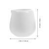 Luxshiny 6-Piece Ceramic Milk Pitcher, Small Mini Sauce Jug, Coffee Creamer, Easy-to-Use Milk Cup for Home and Restaurant Use