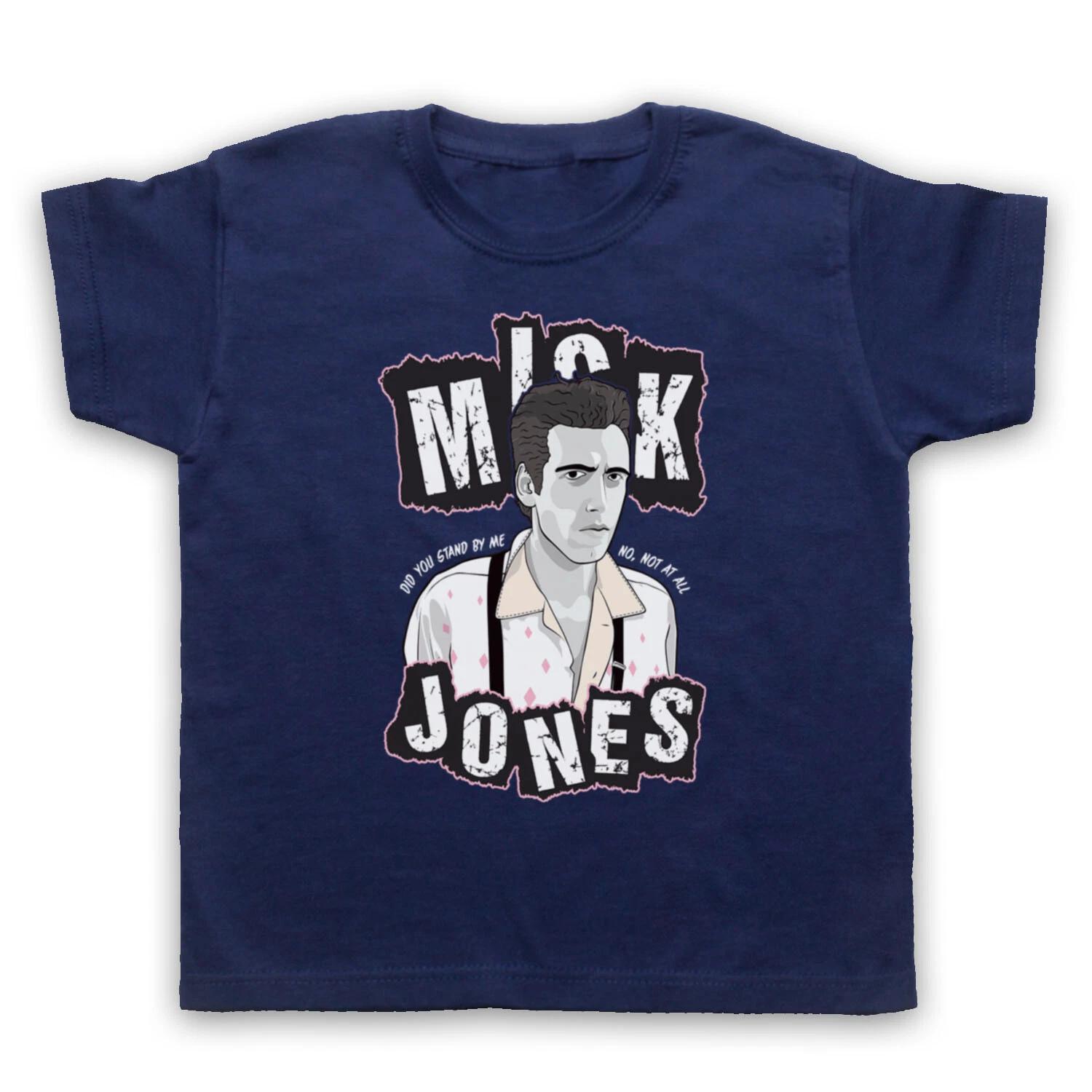 MICK JONES UNOFFICIAL TRAIN IN VAIN PUNK ROCK LEGEND KIDS CHILDS T-shirt 110