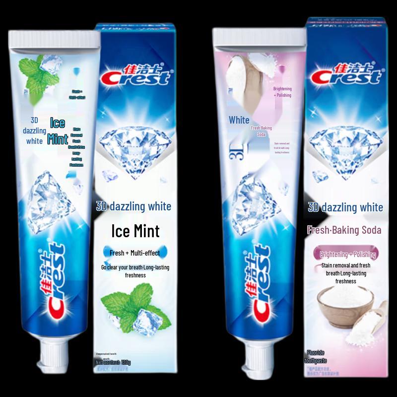 Crest 3D White Toothpaste Combo Pack
