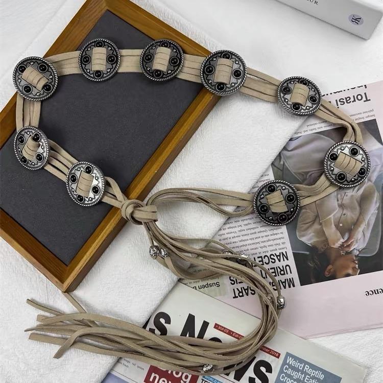 Summer Necklace Bohemian Super Moving Tassel Waist Chain Decorative With Skirt Versatile Ethnic Style Belt