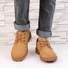 Fashion British Style Retro Khaki Men's Workwear Shoes Thick Soled Wear-resistant Business Office Casual Shoes Men's Oxford Shoes
