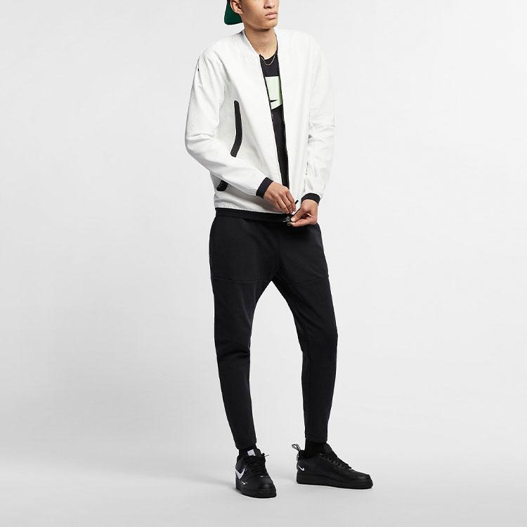 Nike SPORTSWEAR TECH PACK Knitted Sweatpants Men's Moderate Tapered Pants AR1551-010